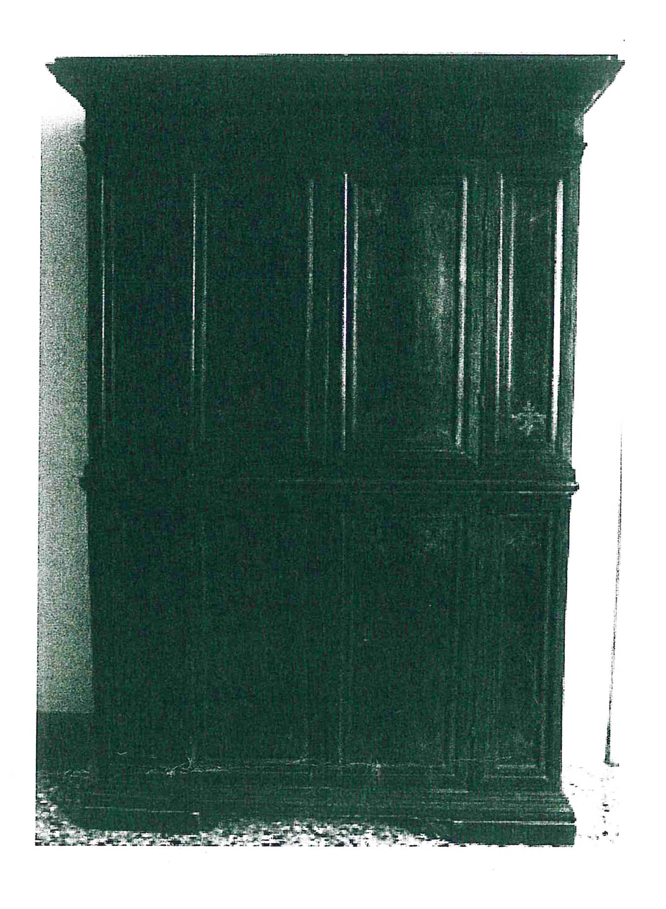 credenza a due corpi, opera isolata - ambito bolognese-emiliano (fine/ inizio Secc. XVI/XVII)