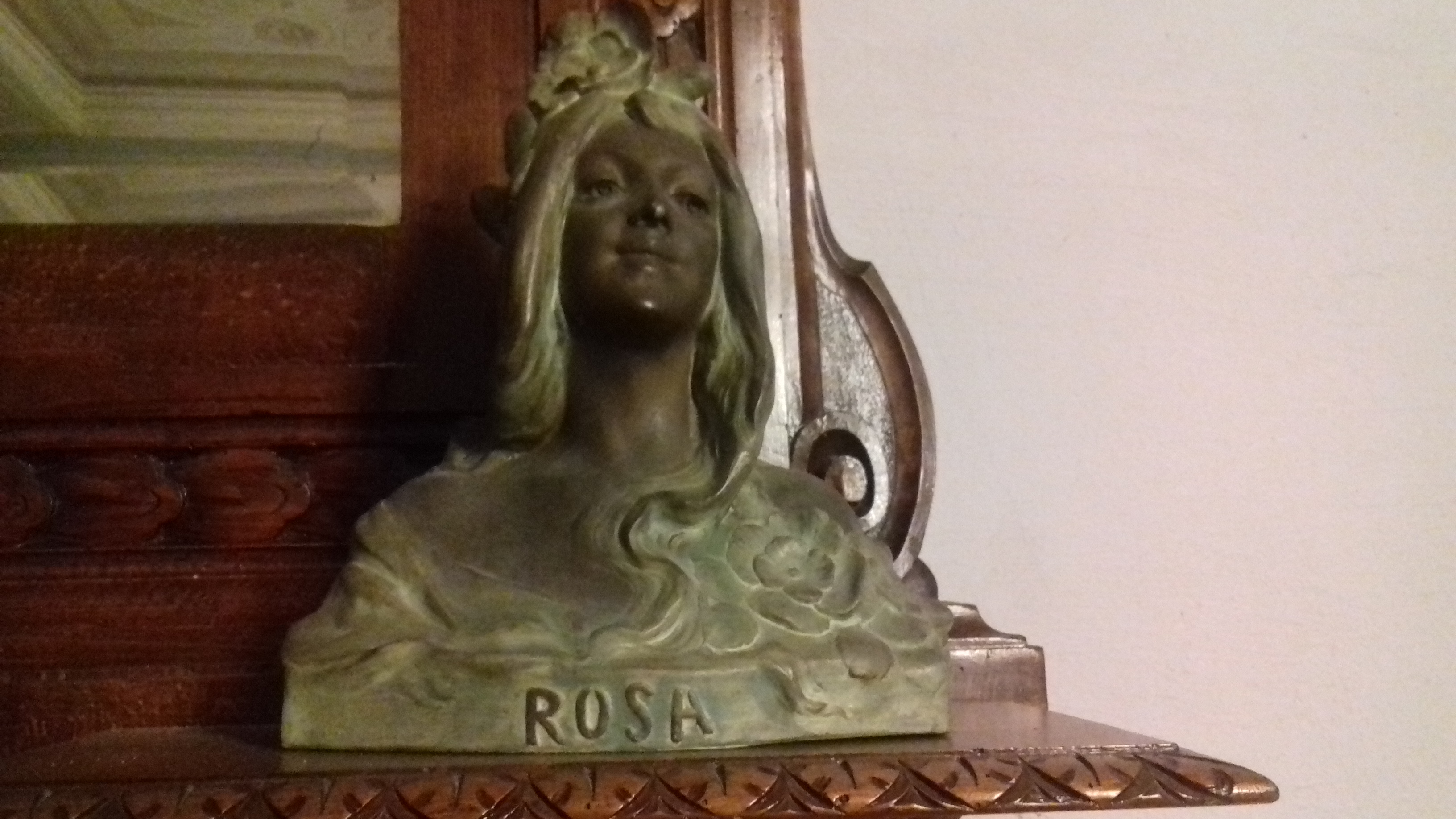 Rosa, ritratto (busto) - ambito italiano (XIX-XX)