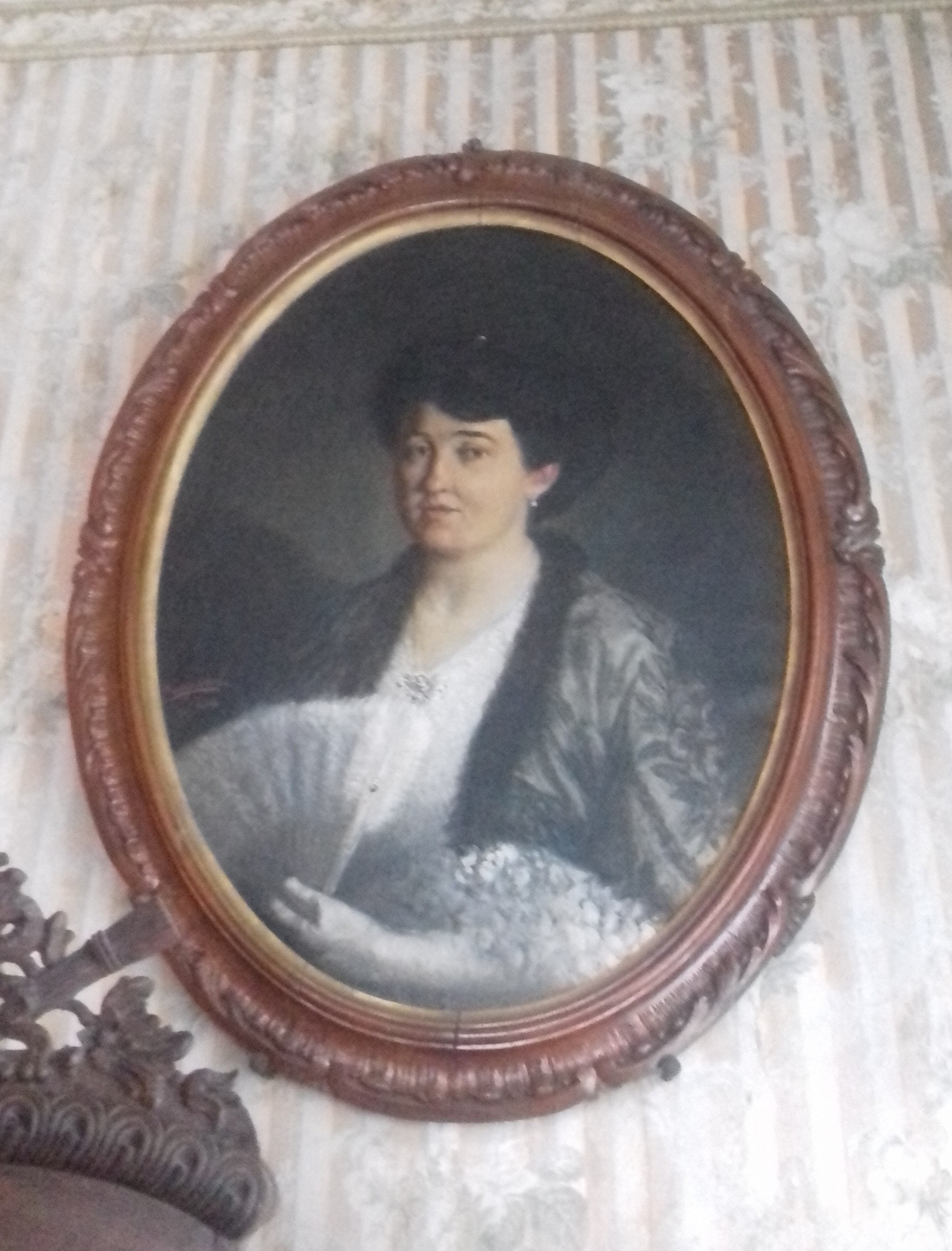 Ritratto di Ernesta Crivellari, ritratto (dipinto) di Zapparoli Noradino (primo quarto XX)