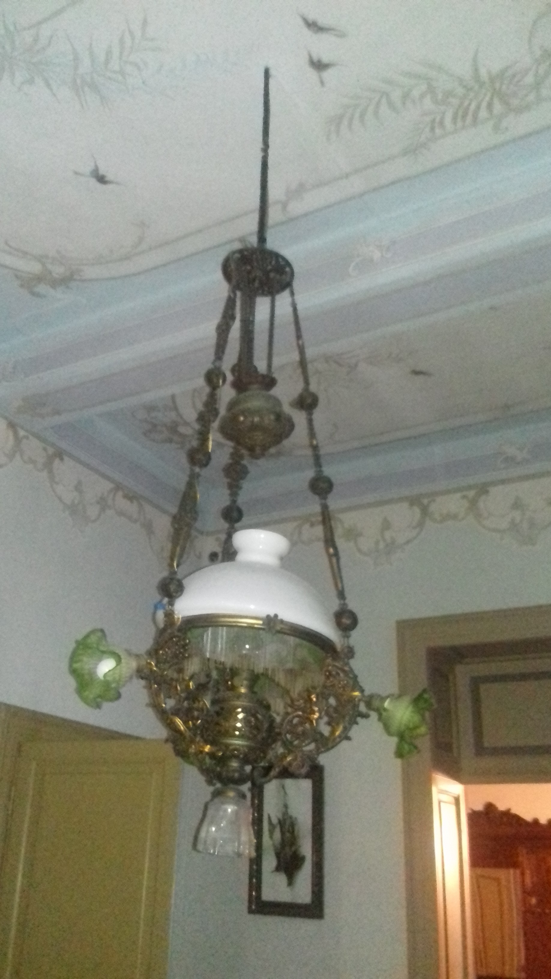 lampadario - ambito veneto (inizio XX)