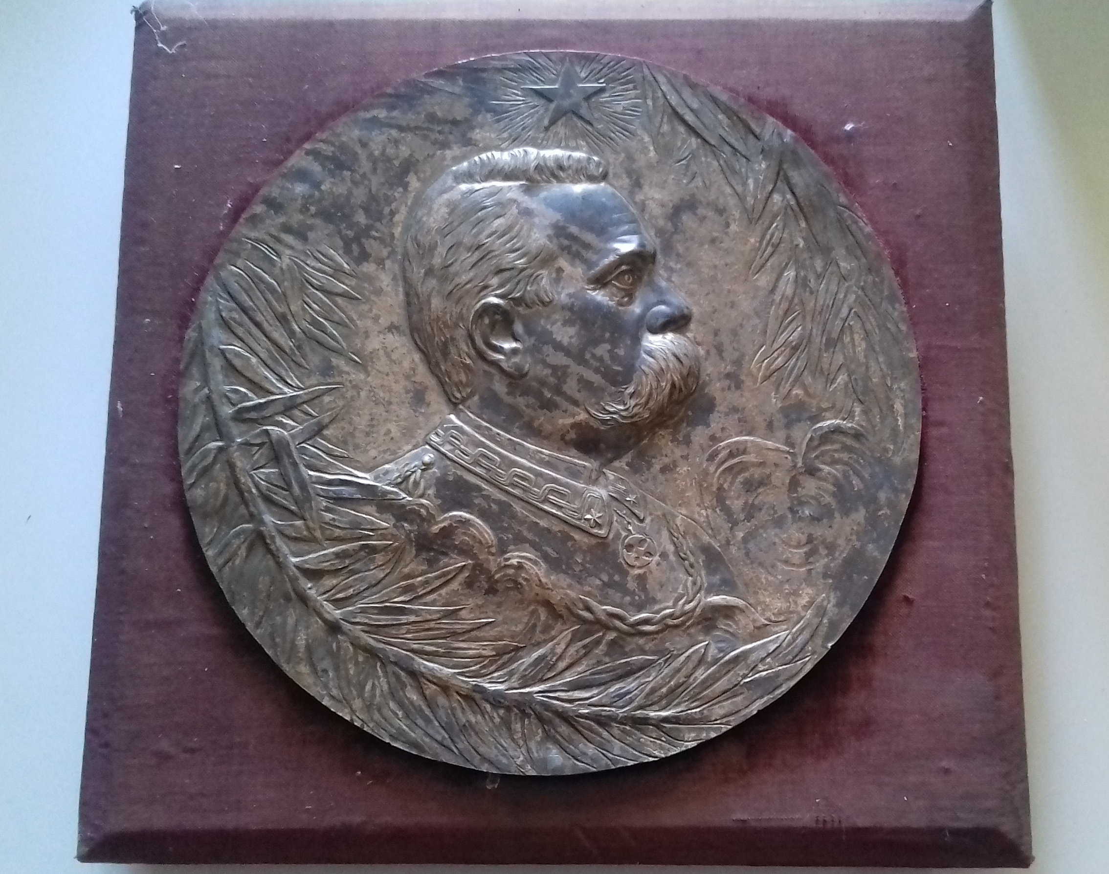 Re Umberto, effige (medaglia) di Casals M (XX)