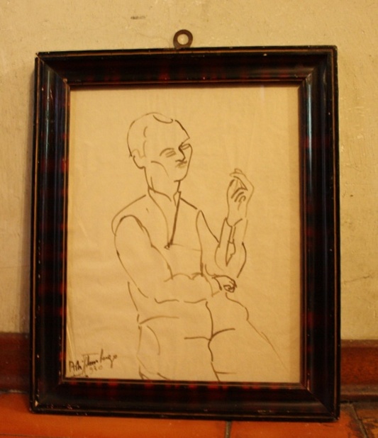 Ritratto di Del Bon, ritratto (disegno) di Spilimbergo Adriano (XX)