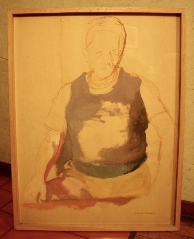 Ritratto di allievo, ritratto (disegno) di Marini Oreste (XX)