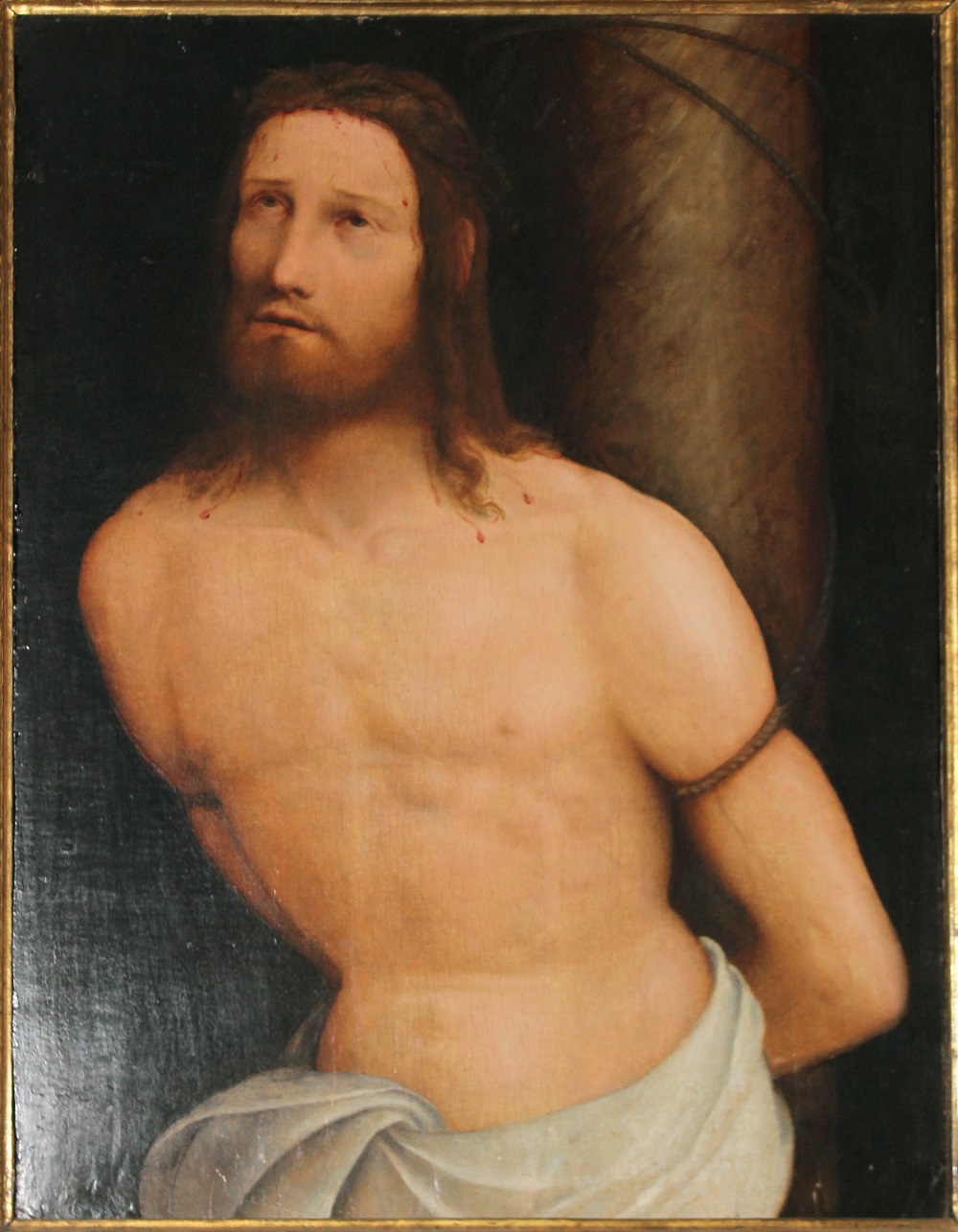 Cristo alla colonna (dipinto) - ambito romagnolo (XVI)