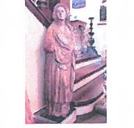santa (statua) - ambito Italia settentrionale (metà XV)