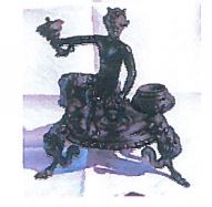 satiro (calamaio) - bottega Italia settentrionale (prima metà XVI)