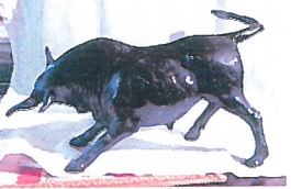 toro (statuetta) - bottega italiana (XVII)