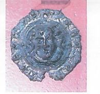 gorgone (placchetta) - bottega italiana (XVI)