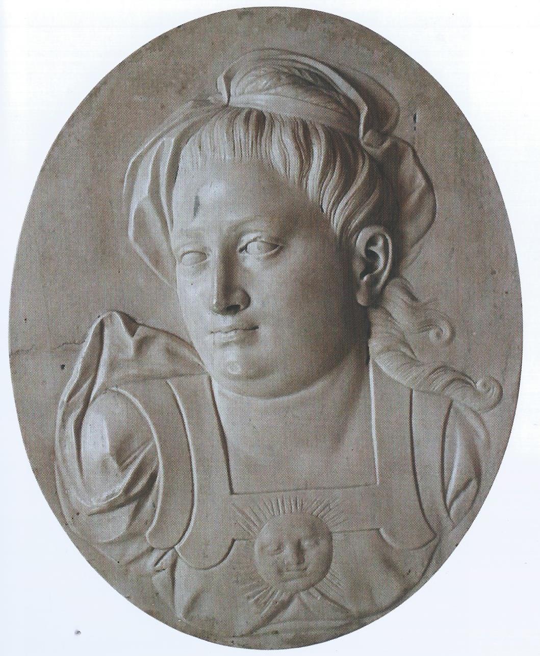 ritratto di Anna Caterina Gonzaga (rilievo) - bottega Italia settentrionale (seconda metà XVI)