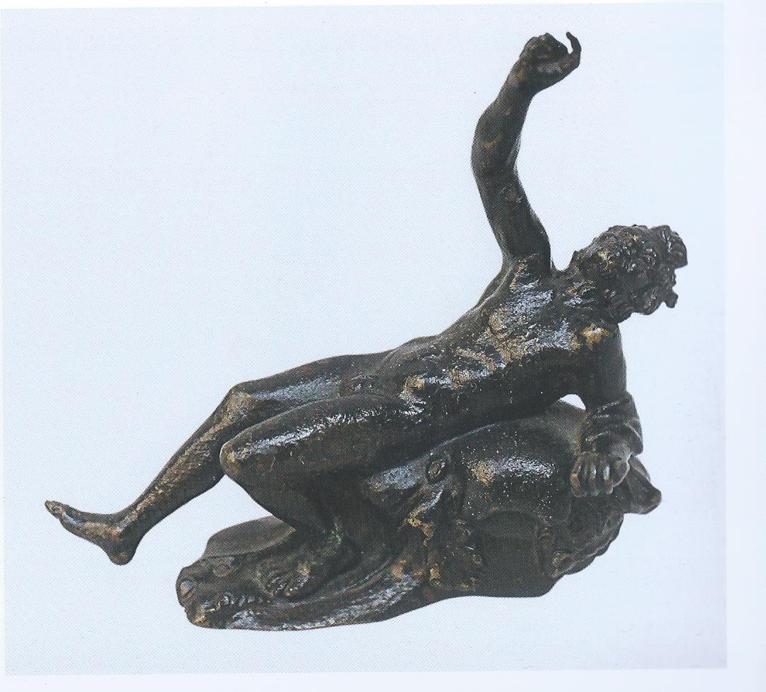 satiro ebbro (statuetta) - bottega veneta (XVII)