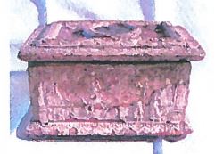 ratto di Europa, Didone e Enea, Atteone, ritratto di Isotta degli Atti (portagioie) di Bottega del cofanetto Amor-Ecouen, De' Pasti Matteo (fine/ inizio XV-XVI)