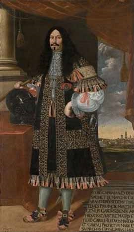 ritratto di Ferdinando I Cavriani (dipinto) - ambito mantovano (XVII)