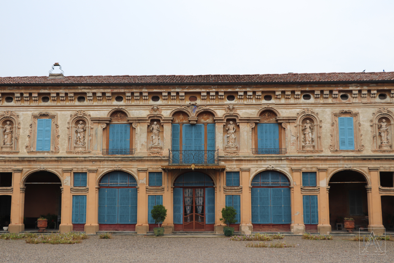 Villa Ghisetti Giavarina e Oratorio San Giuseppe (villa, nobiliare) - Ricengo (CR) 
