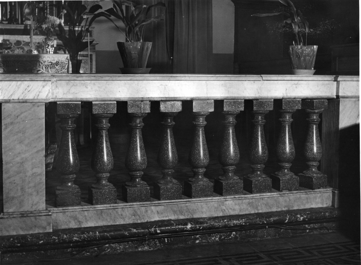 balaustrata di altare - bottega molisana (XIX)