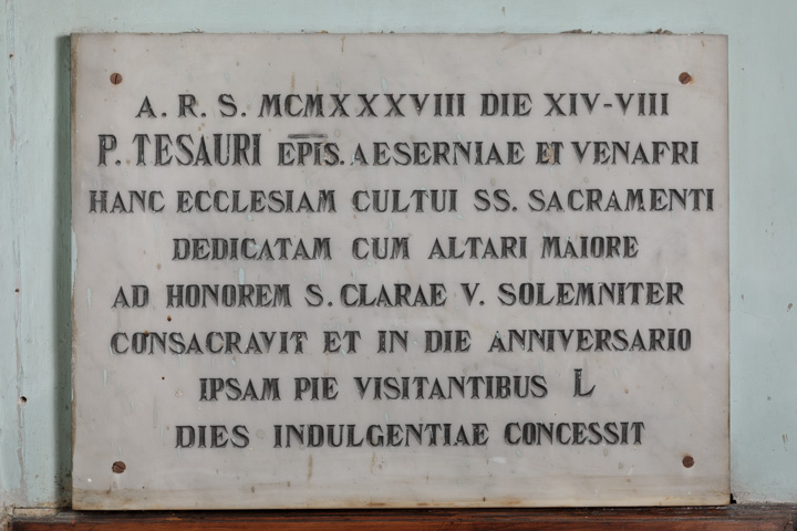 lapide - bottega molisana (secondo quarto XX)