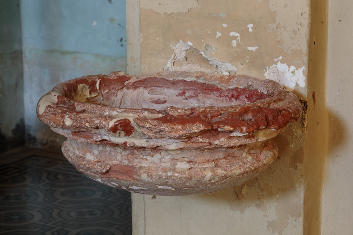 acquasantiera, serie - bottega Italia meridionale (XVIII-XIX)