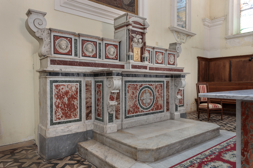 altare maggiore - bottega Italia meridionale (XIX)
