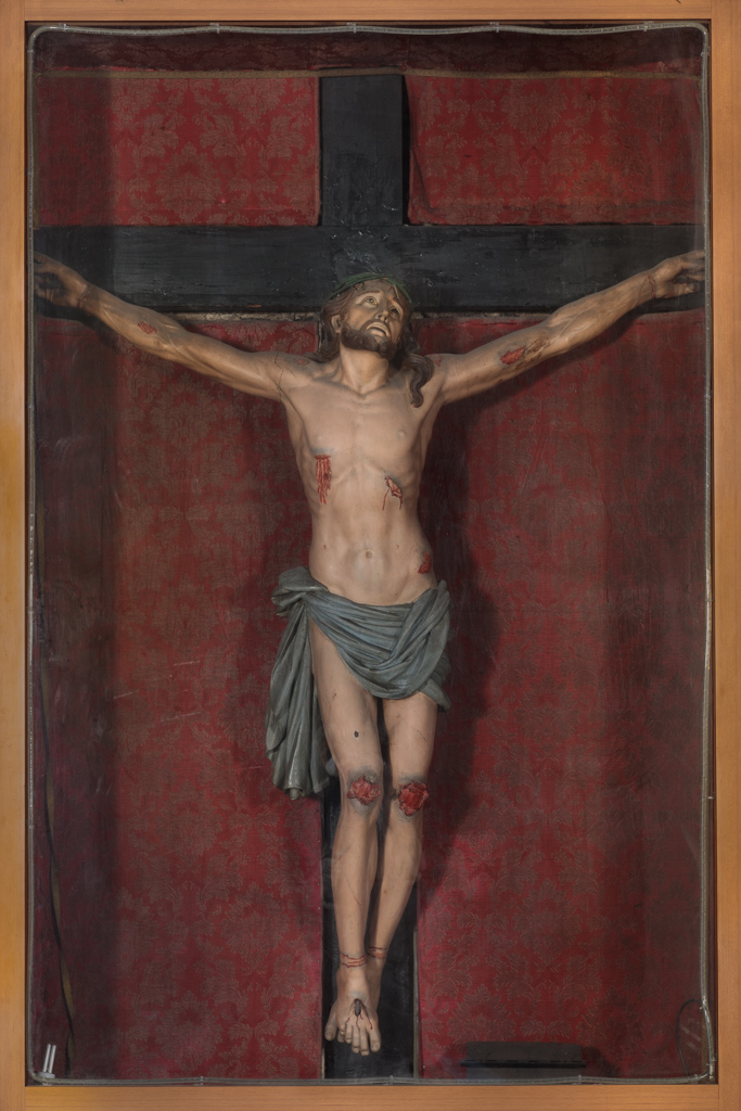 crocifisso - bottega molisana (XIX)