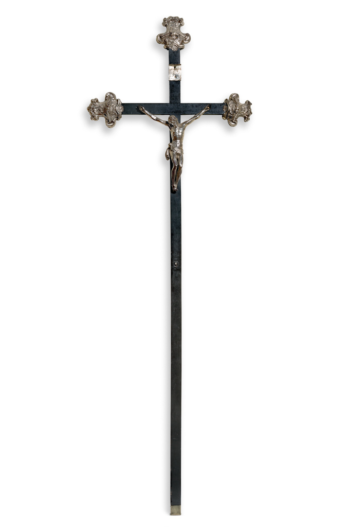 Cristo Crocifisso (croce processionale) - bottega molisana (XIX)