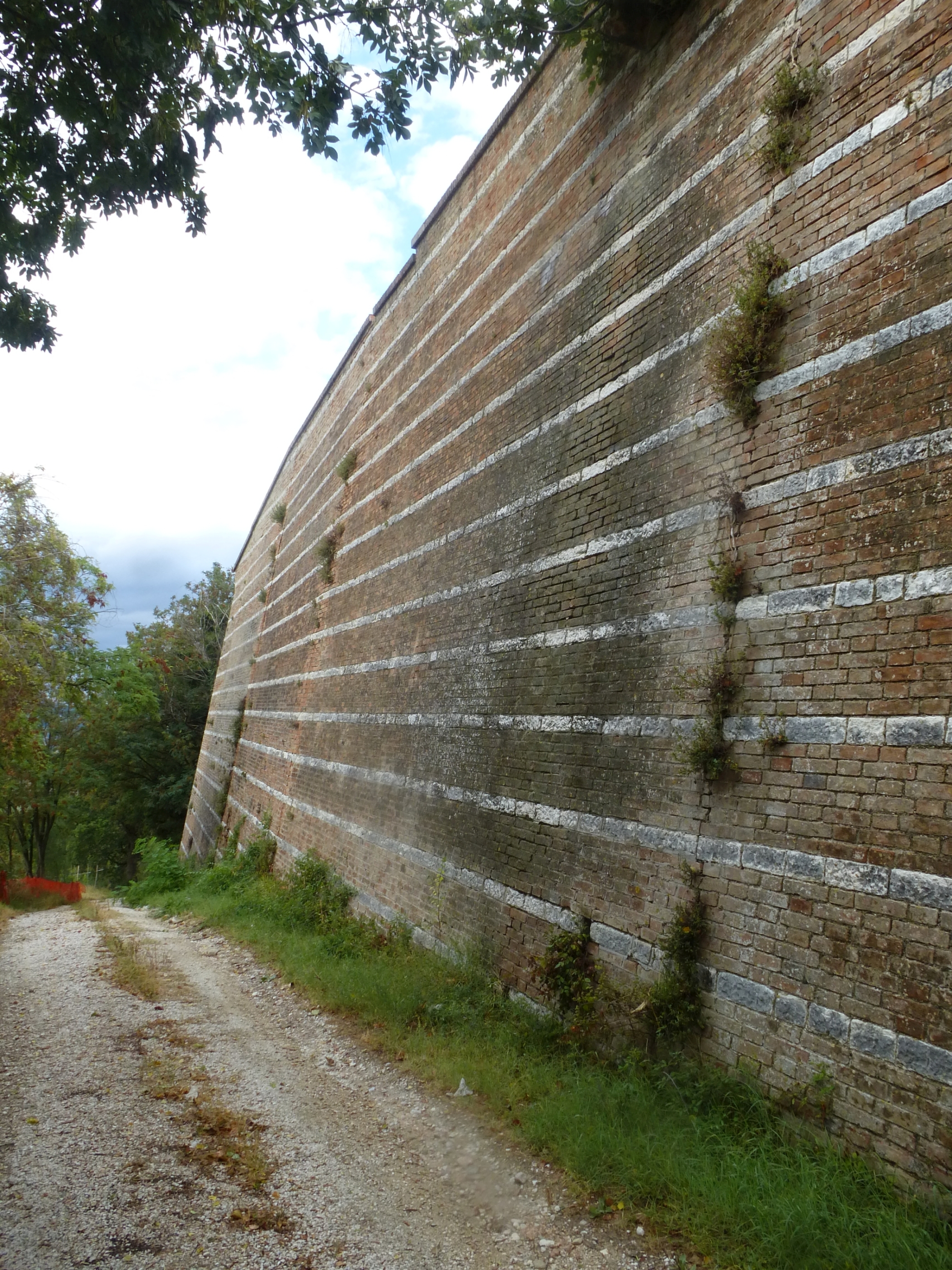 Mura del Castello di Reforzate (mura, castellane) - Sant'Ippolito (PU)  (XIV)
