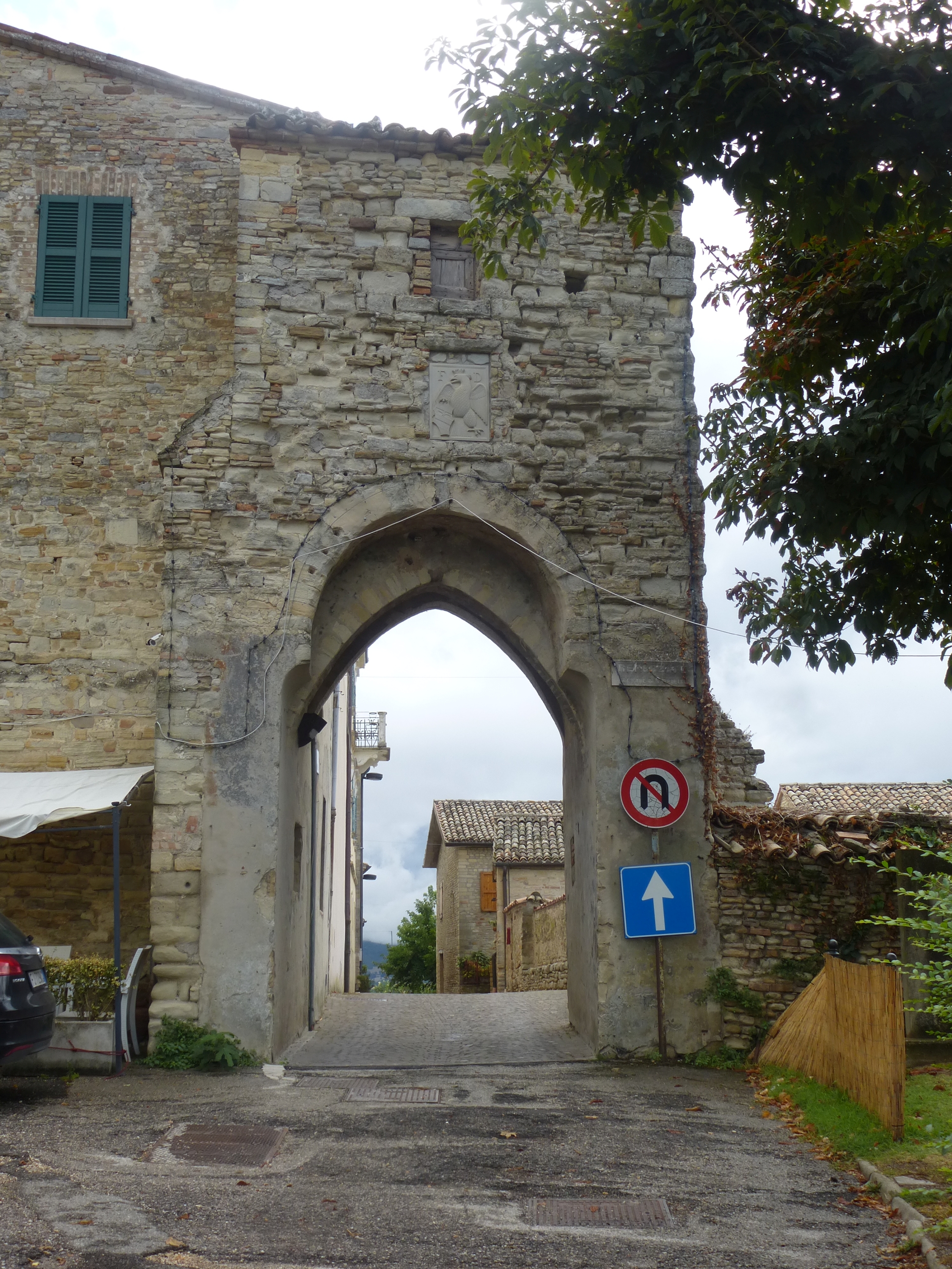 Porta del Castello di Reforzate (porta, urbica) - Sant'Ippolito (PU) 