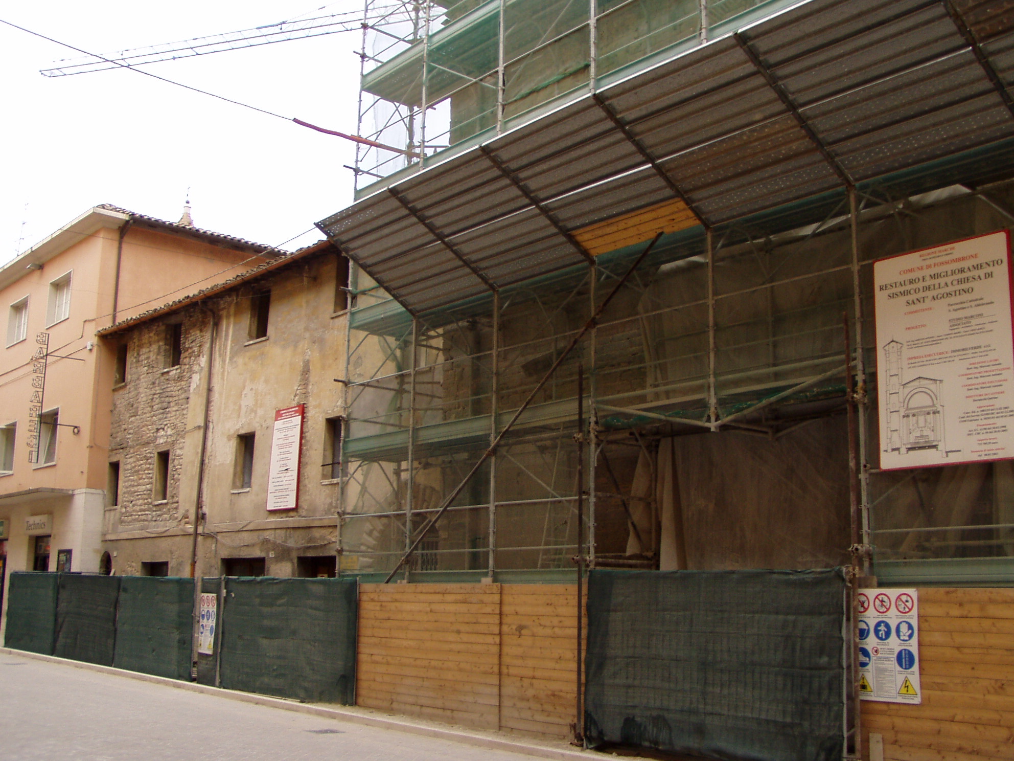 Casa canonica della Chiesa di S. Agostino (convento, agostiniano) - Fossombrone (PU) 