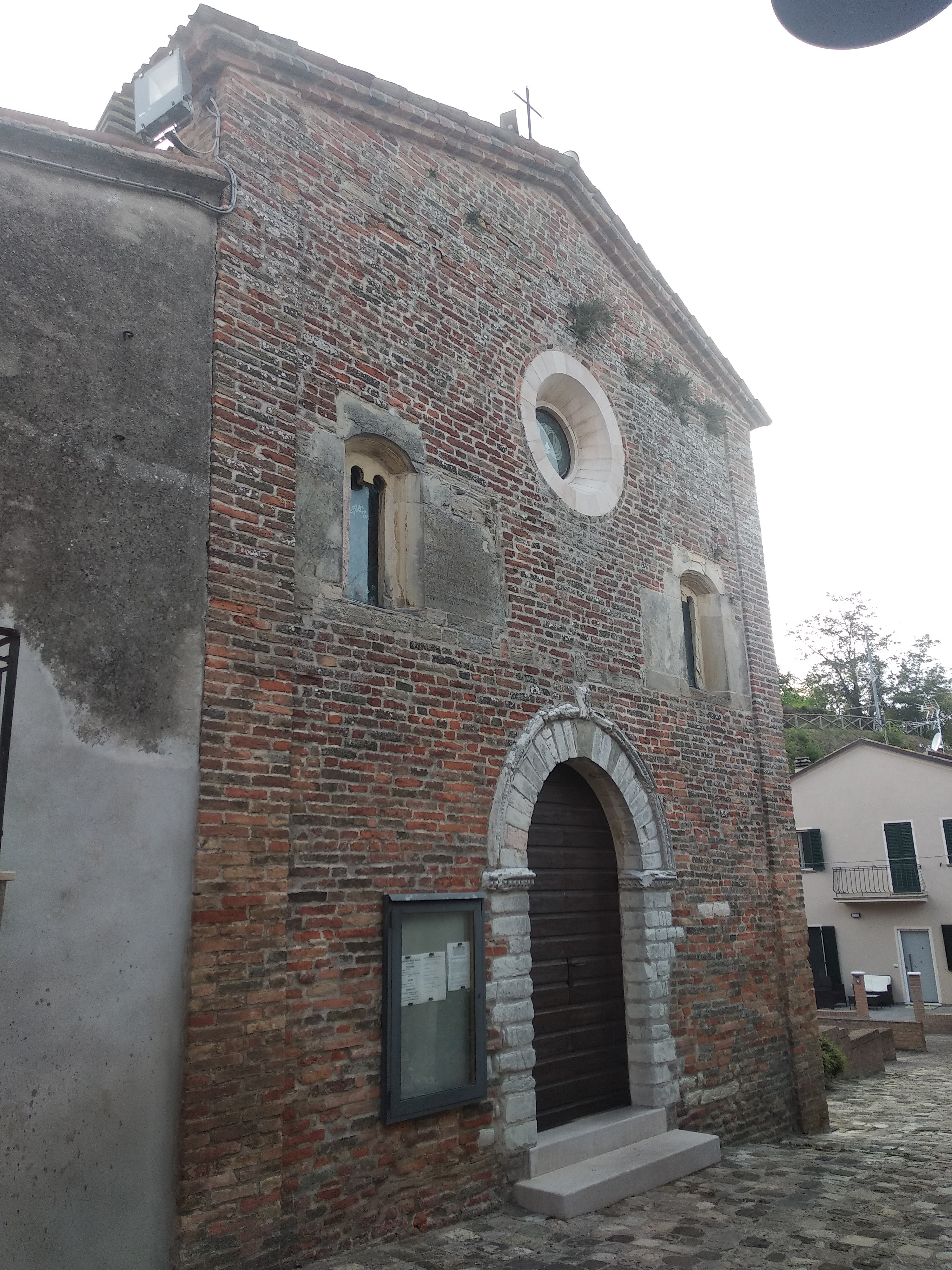 Chiesa di S. Giovanni Battista (chiesa, parrocchiale) - Montefelcino (PU)  (XIV, seconda metà)