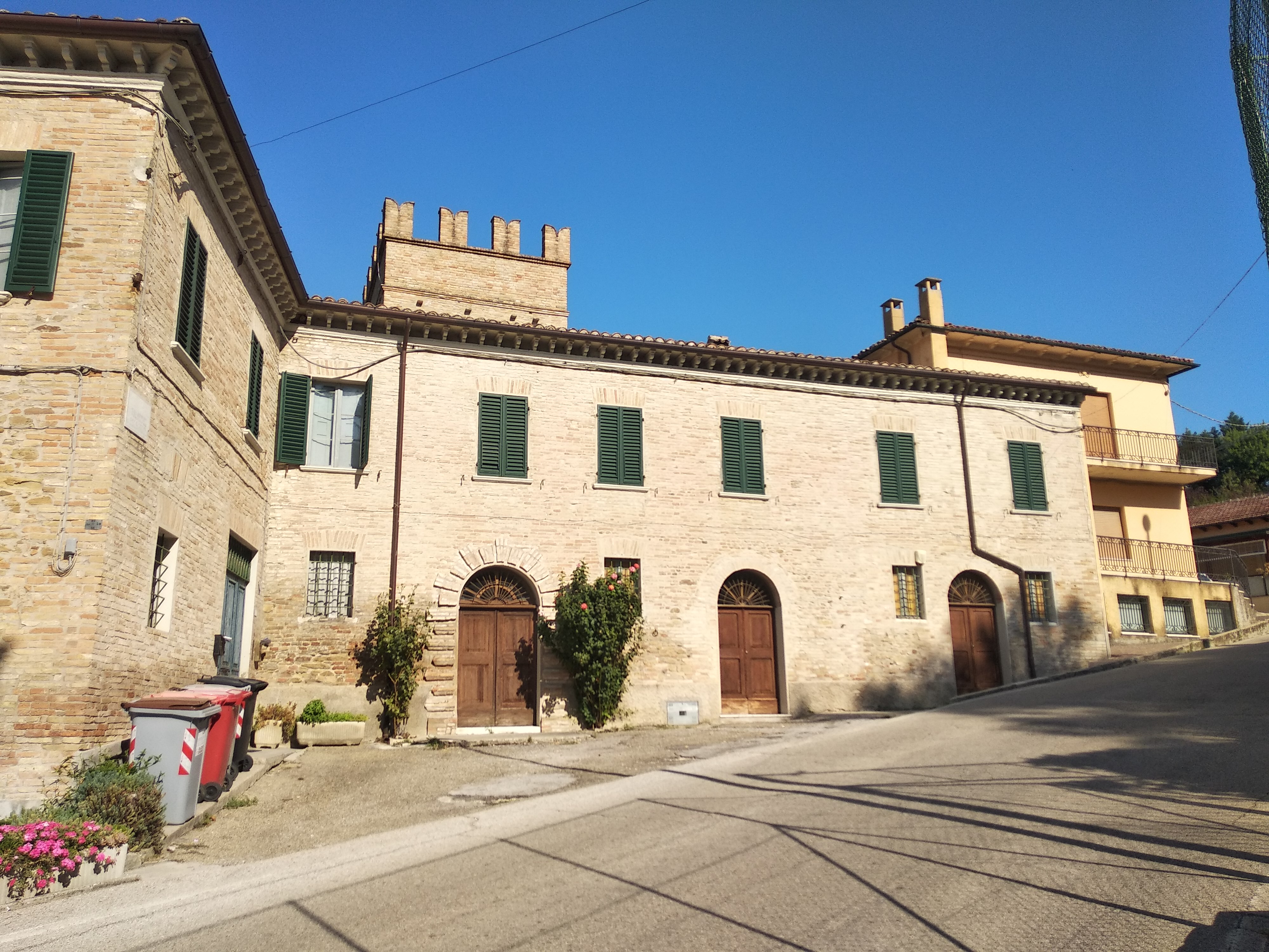 Casa con torre colombaia (casa, a torre) - Vallefoglia (PU)  (XVIII, metà)