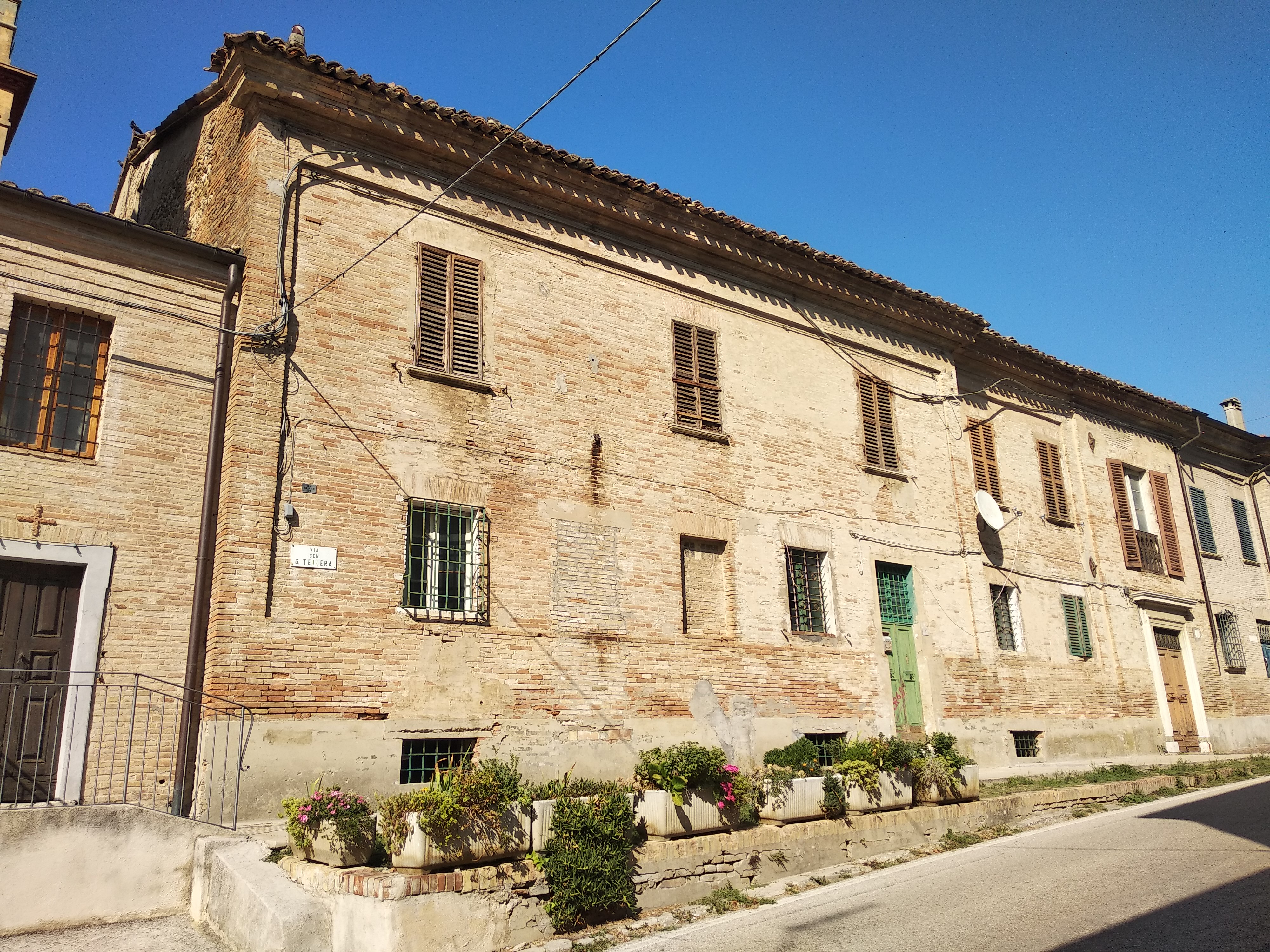 Casa Mariotti (casa, in linea) - Vallefoglia (PU)  (XIX, fine)
