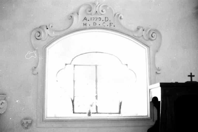 decorazione plastica - ambito pugliese (sec. XVIII)