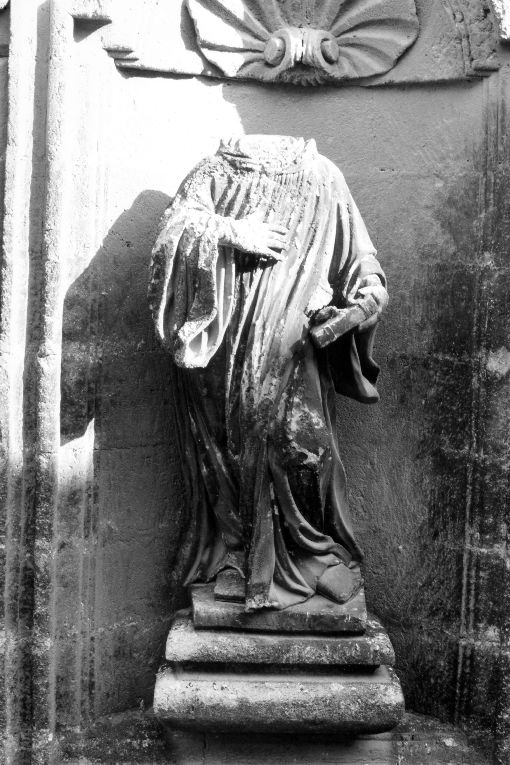 San Benedetto (statua) di Manieri Mauro (attribuito) (sec. XVIII)