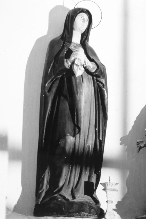 Madonna (statua) di Brudaglio Nicola Antonio (cerchia) (seconda metà sec. XVIII)