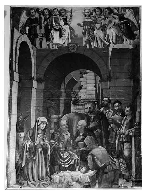 Natività di Gesù (dipinto) - ambito Italia meridionale (fine/ inizio secc. XIX/ XX)