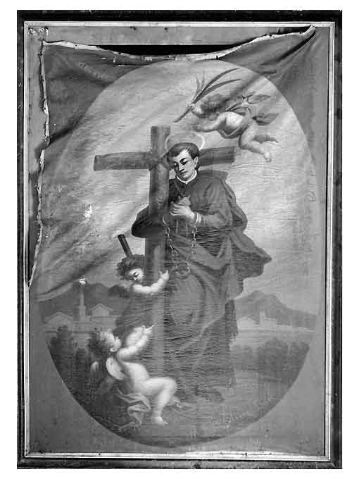 Santo martire (dipinto) di Montrone Michele (ultimo quarto sec. XIX)