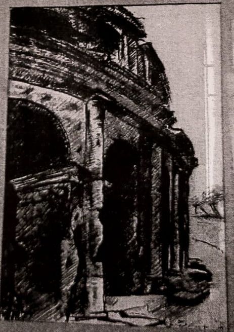Il Colosseo, Colosseo (stampa) di Checchi Fettucciari Zena (attribuito) (sec. XX)