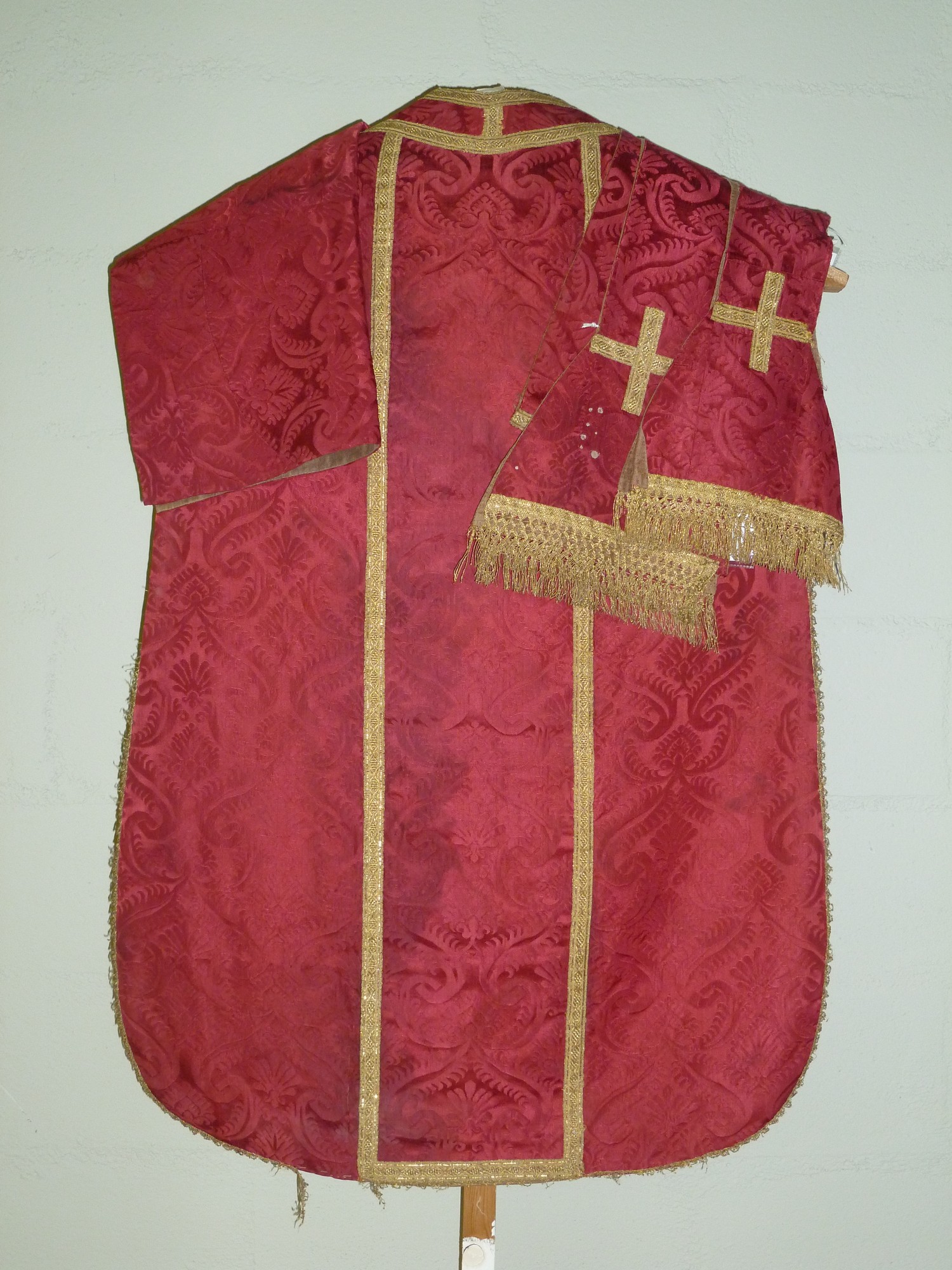 paramento liturgico, insieme - manifattura italiana (prima metà XVII)