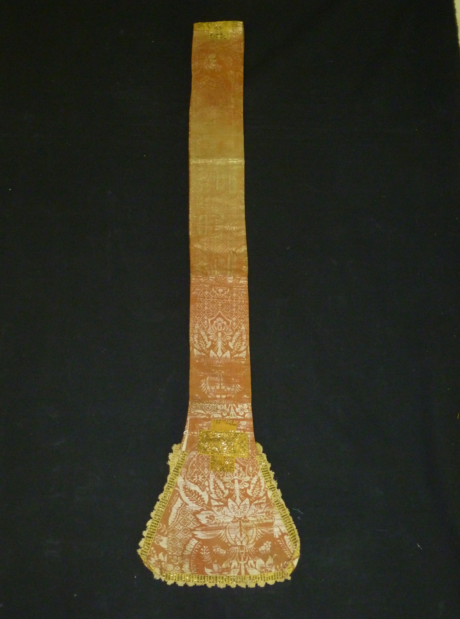 stola, elemento d'insieme - manifattura francese (primo quarto XVIII)