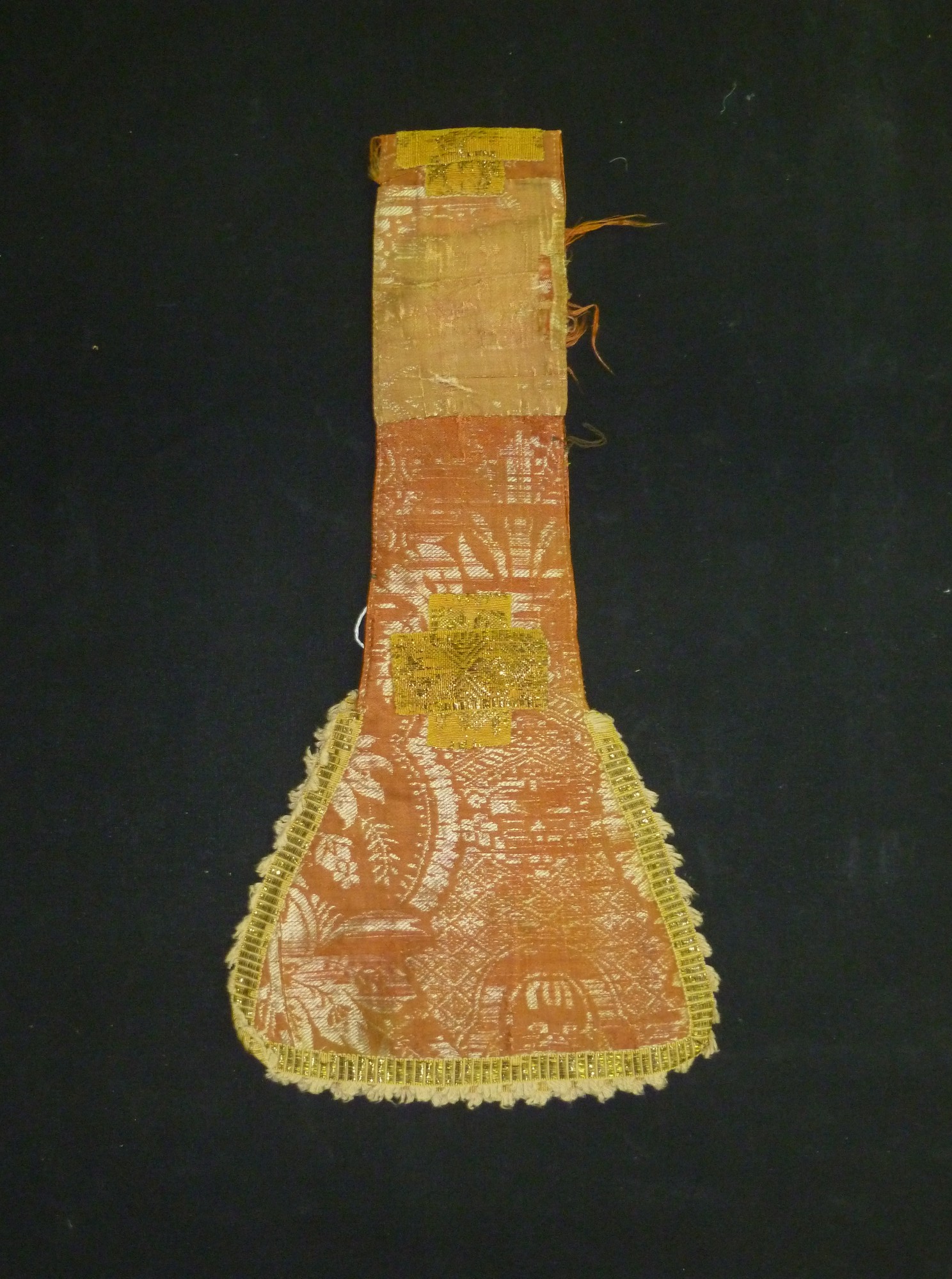 manipolo, elemento d'insieme - manifattura francese (primo quarto XVIII)