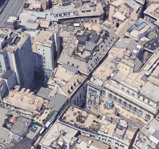 [Palazzo privato in vico Vena, 4] (palazzo, privato) - Genova (GE)  (XIII)