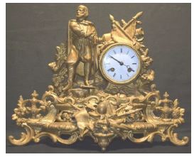 orologio da tavolo - manifattura italiana (fine XIX)