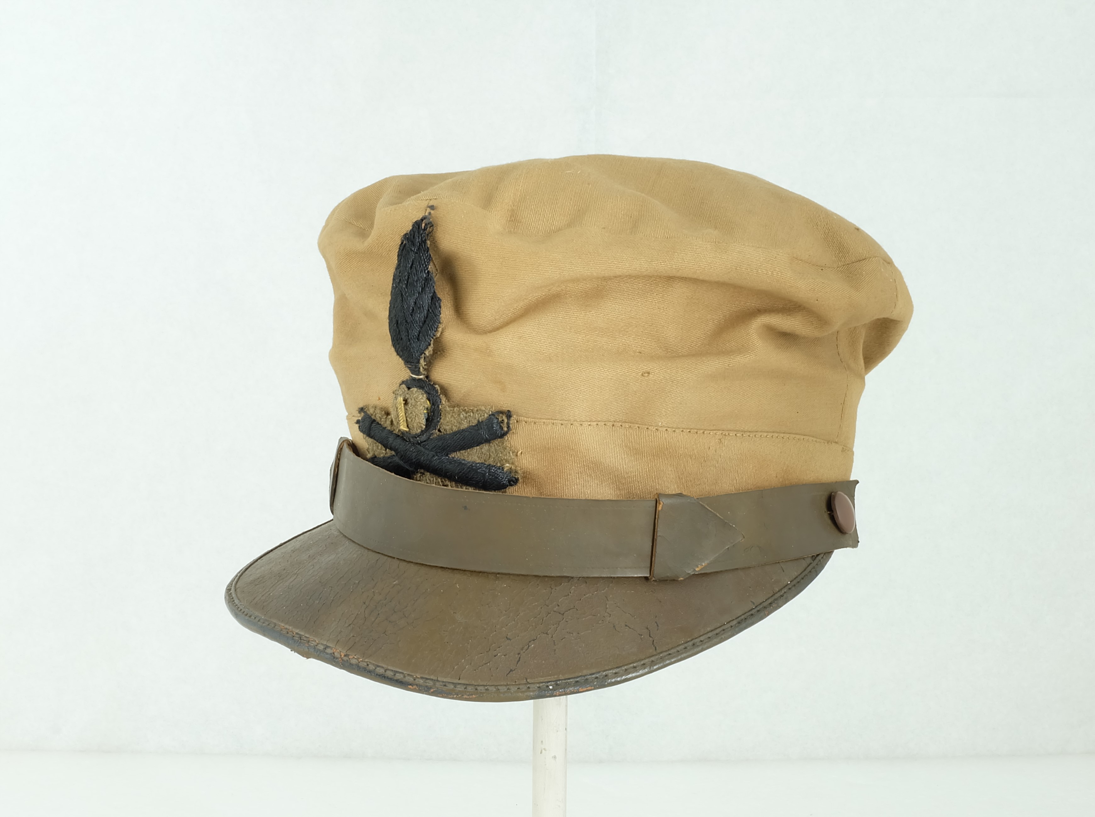 modello 1909 da Sottufficiale in tessuto kaki (berretto, militare, da campo, maschile) (XX secolo)