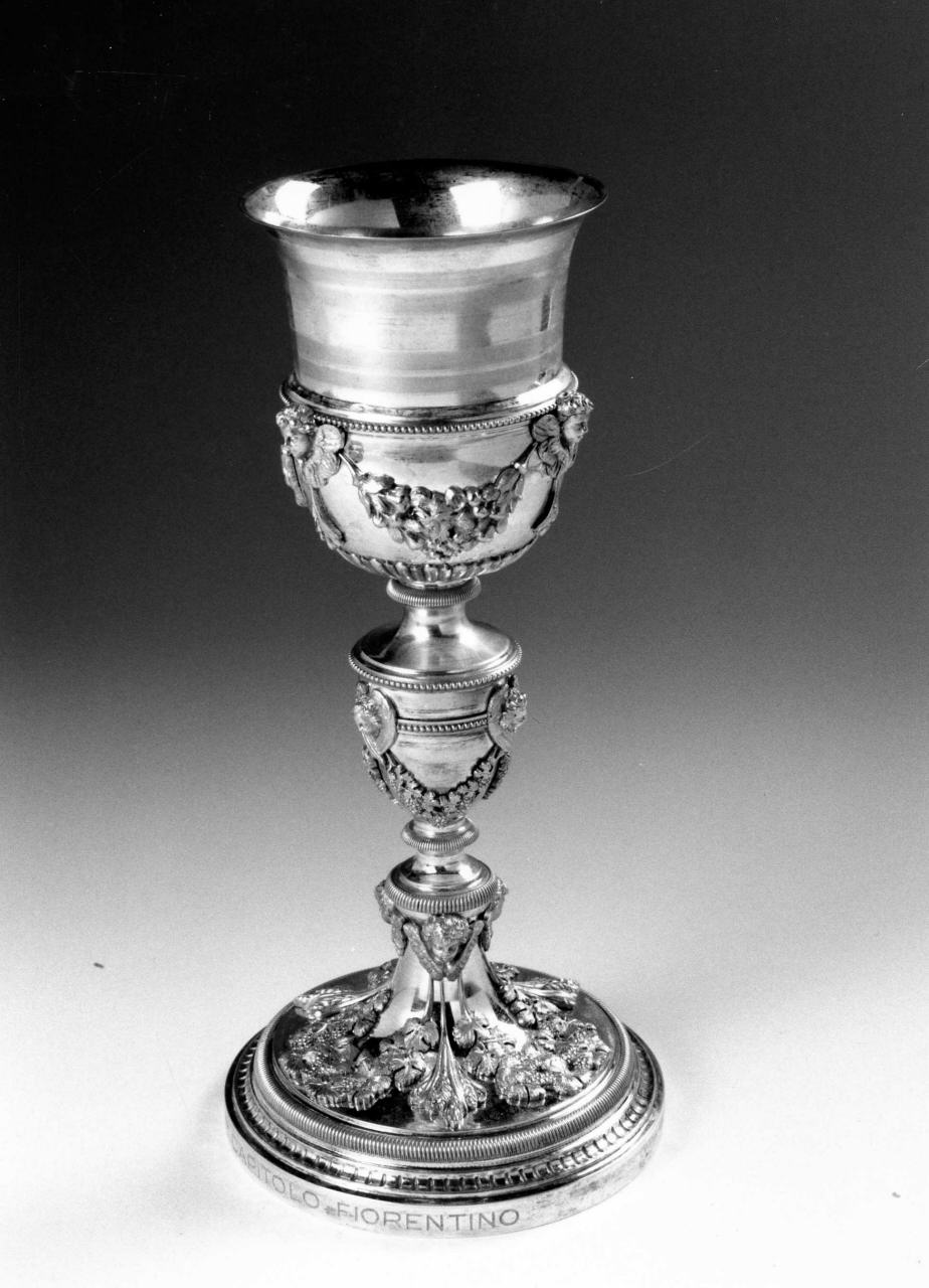 calice - bottega fiorentina (sec. XIX)