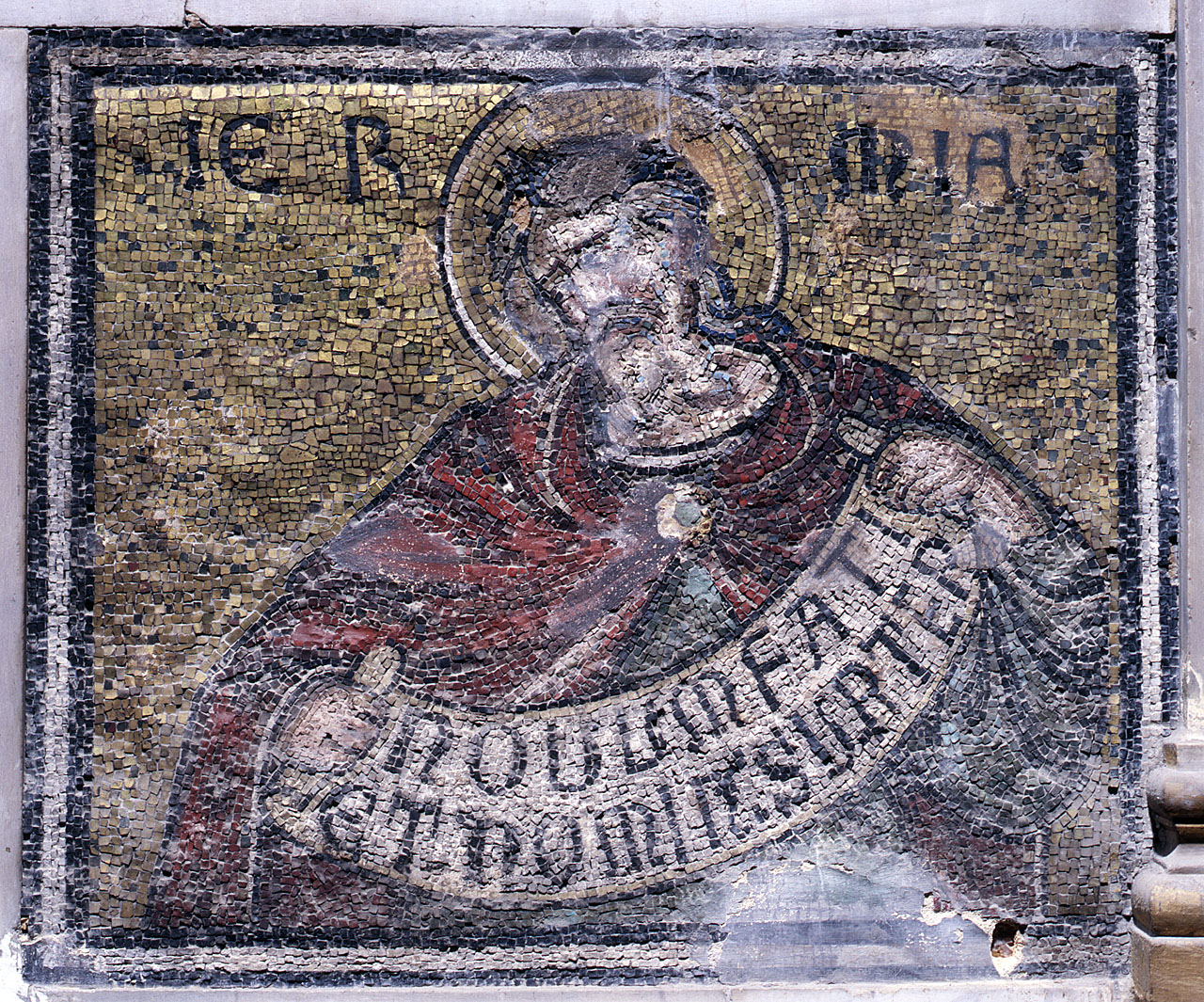 Geremia (decorazione musiva) di Gaddi Gaddo (attribuito) (sec. XIV)