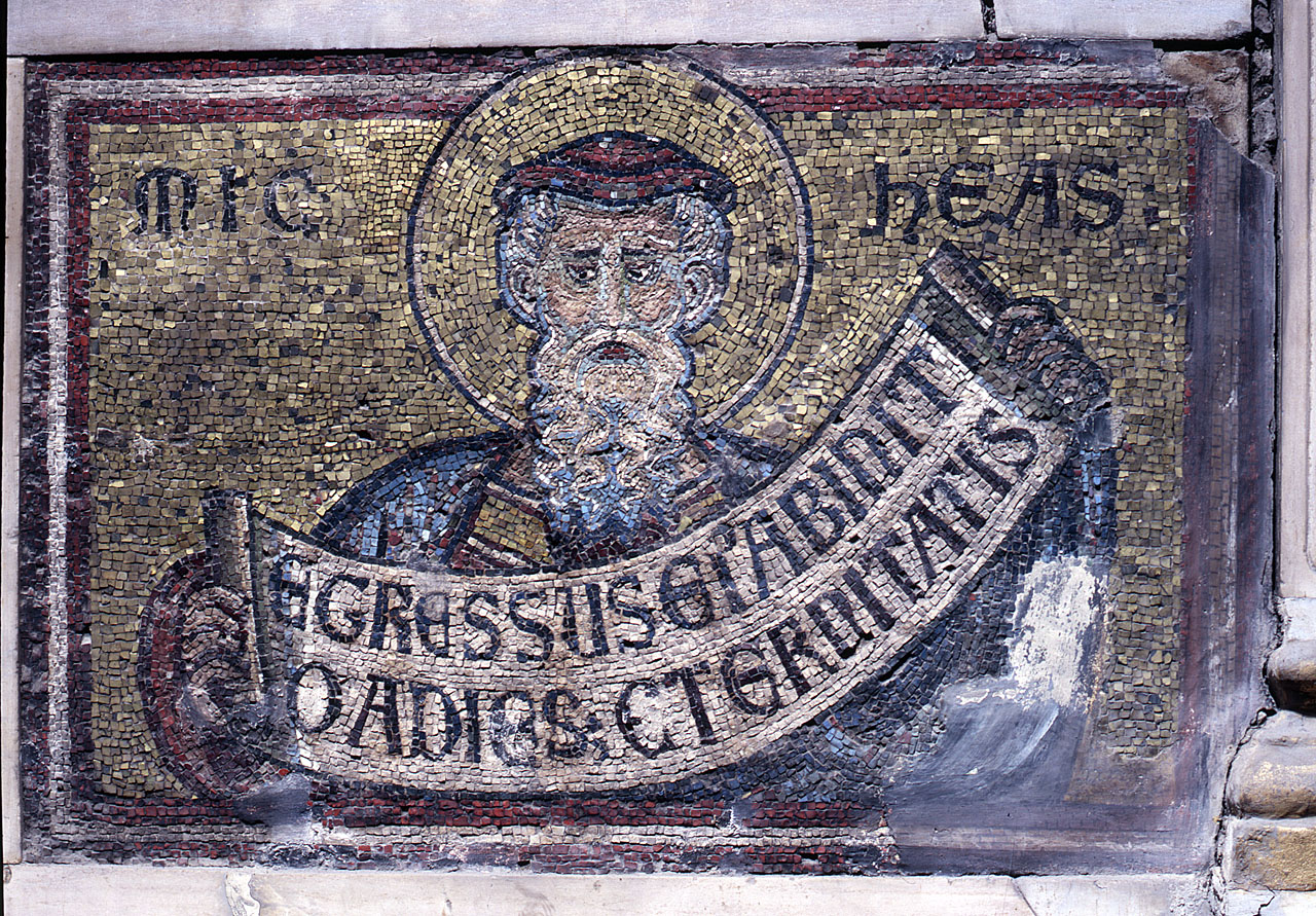 Michea (decorazione musiva) di Gaddi Gaddo (attribuito) (sec. XIV)