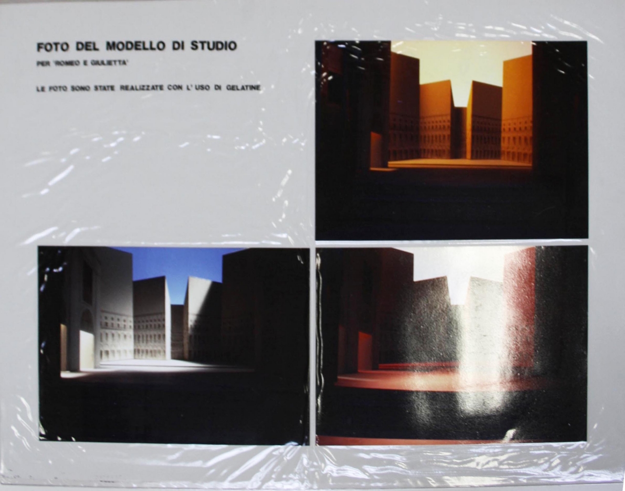 Romeo e Giulietta - Modellino (positivo) di Brilli, Giampiero (fine XX)