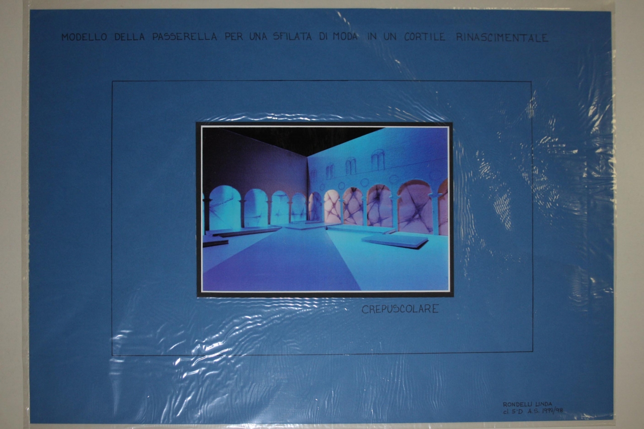 Passerella - Modellino (positivo) di Brilli, Giampiero (fine XX)