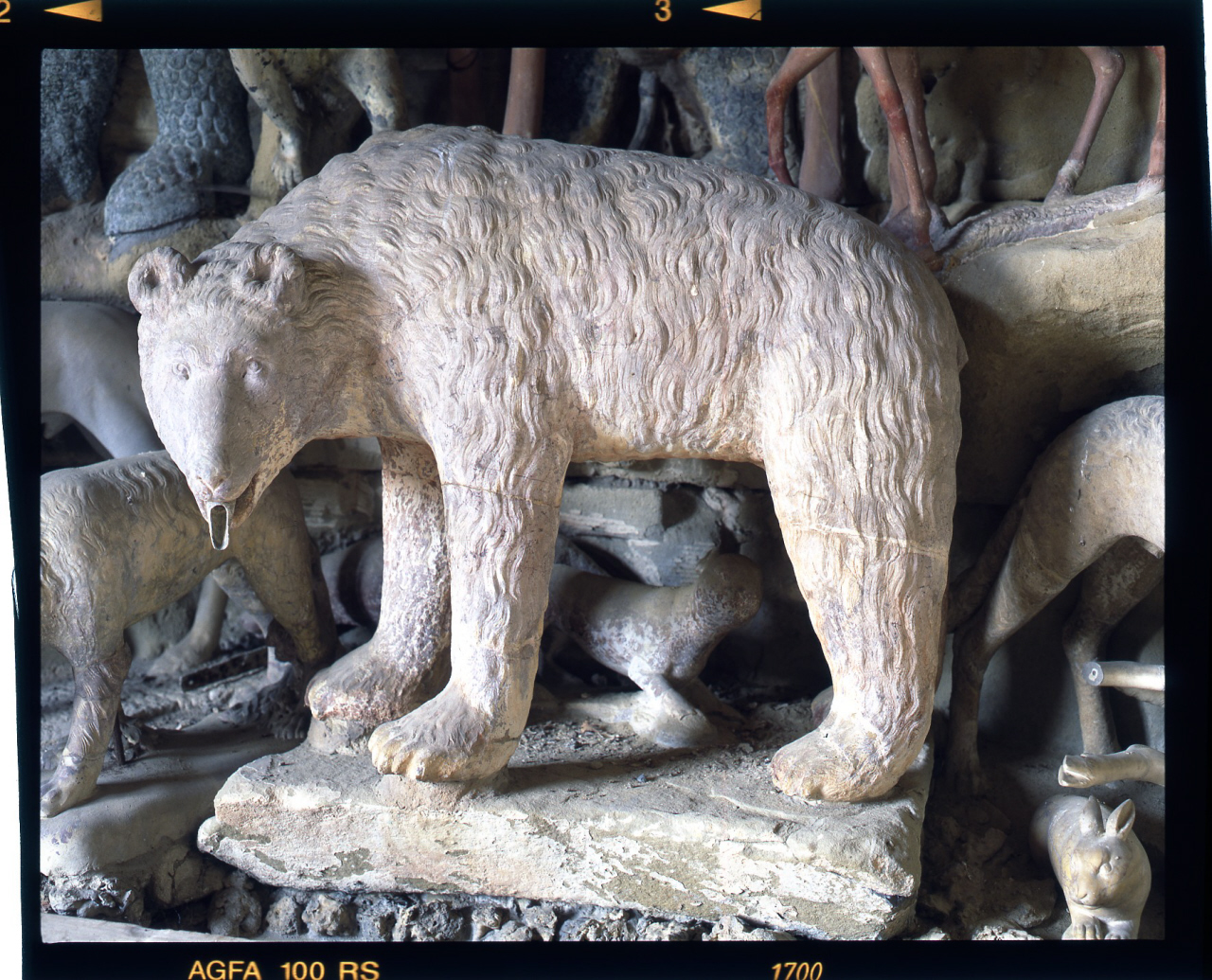 orso (scultura) di Pericoli Niccolò detto Tribolo (cerchia) (sec. XVI)