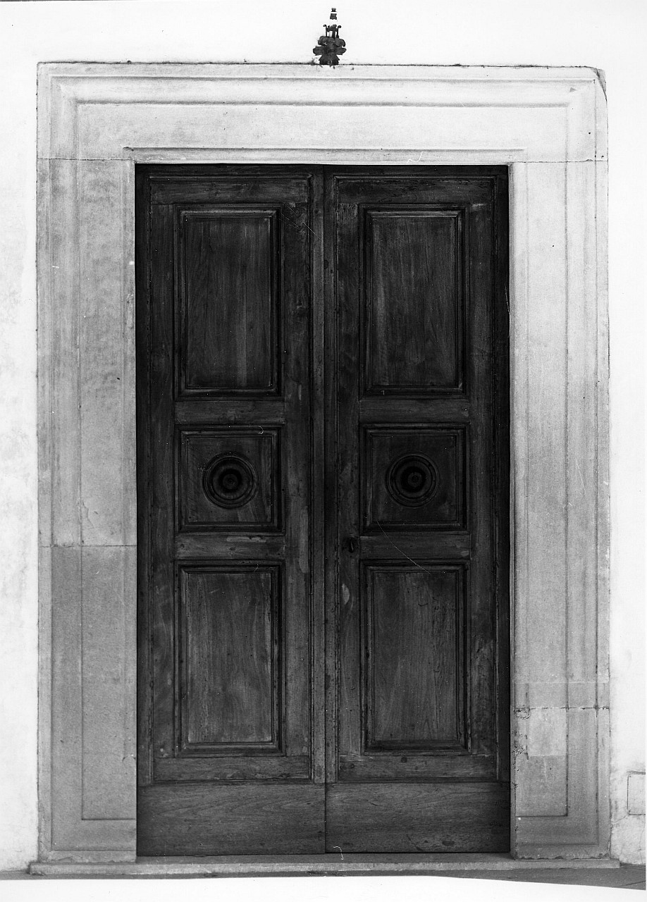 porta - a due battenti - bottega fiorentina (fine/ inizio secc. XVI/ XVII)