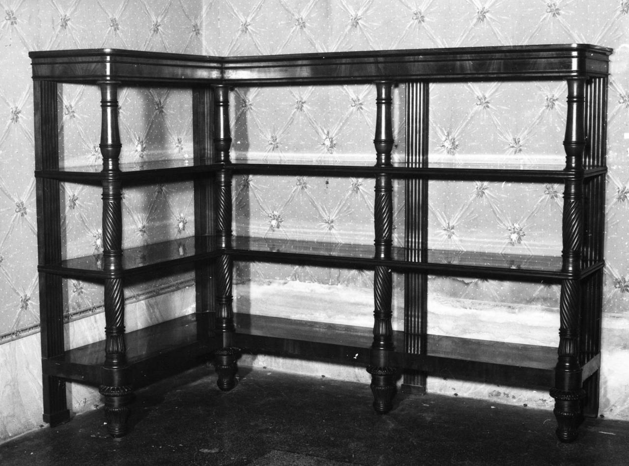 scaffale - manifattura fiorentina (sec. XIX)
