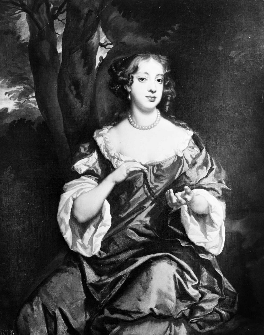ritratto di Laetitia Cheke, nata Russel (dipinto) di Lely Peter (attribuito) (sec. XVII)